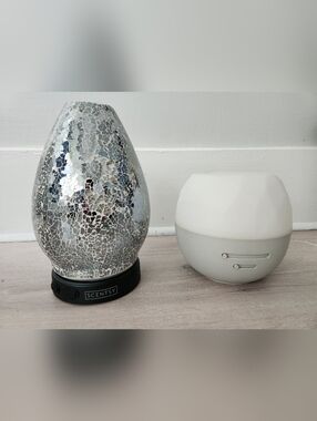 Set of 2 Scentsy Diffusers – Awaken (New) & Jeweled (Used) Bundle